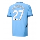 Manchester City Matheus Nunes #27 Replike Domaci Dres 2024-25 Kratak Rukav